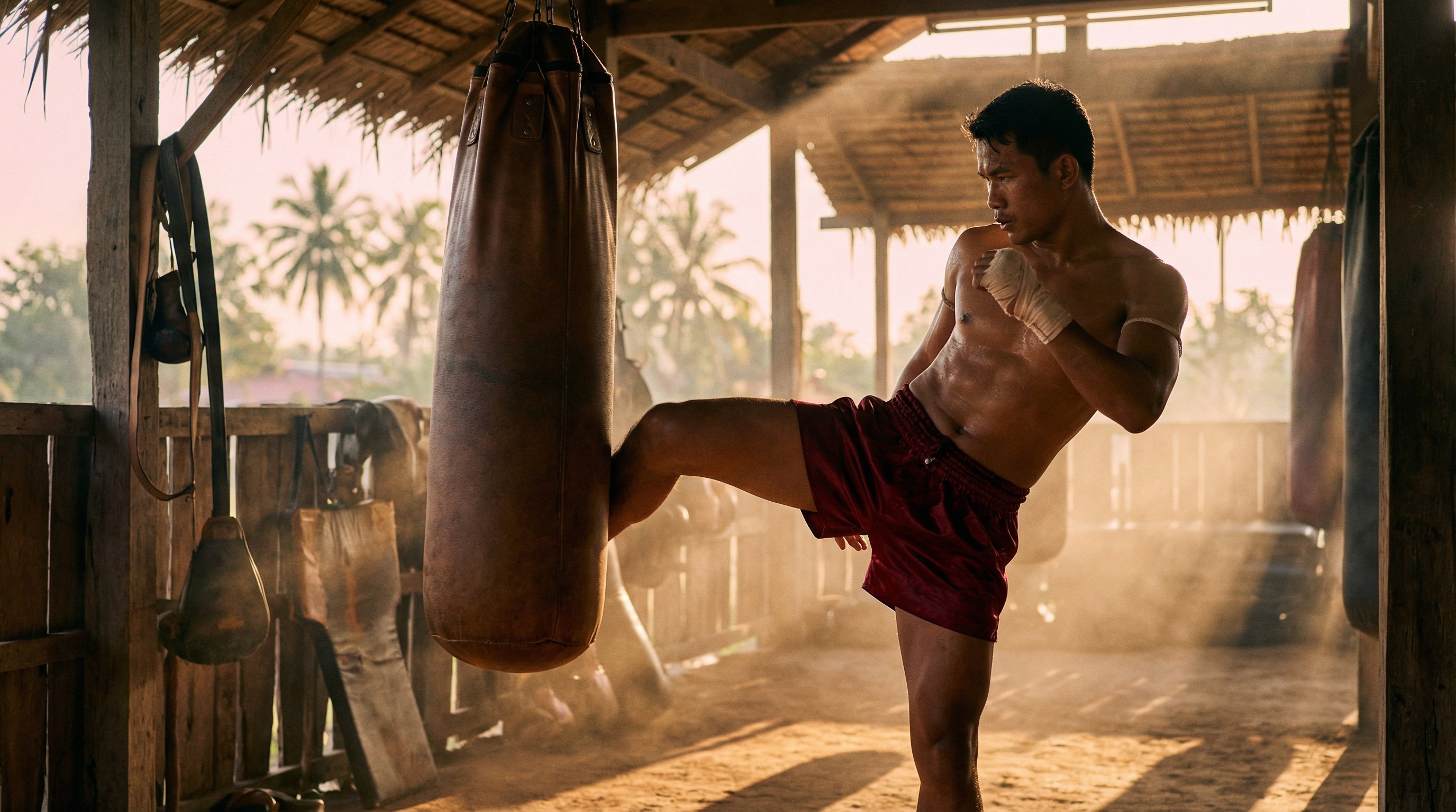 Morning training session